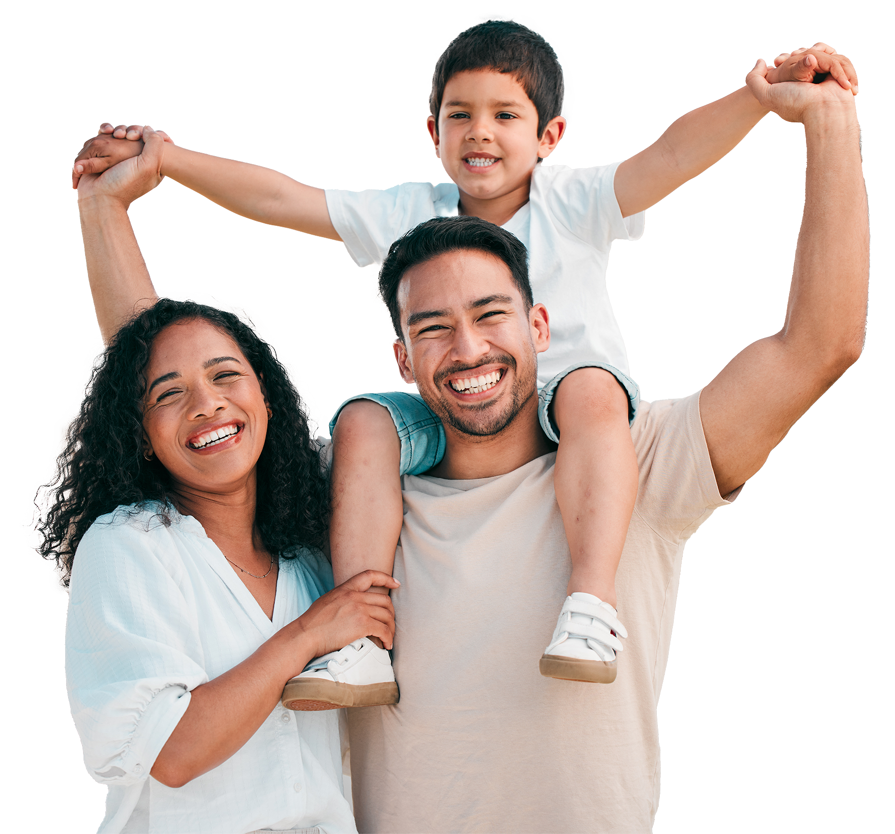 Family enjoying time together